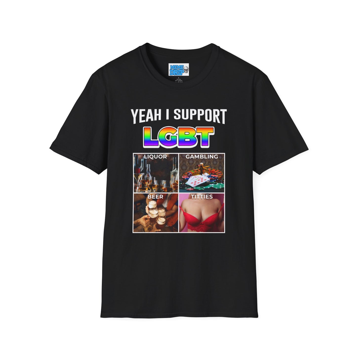 Yeah I support LGBT