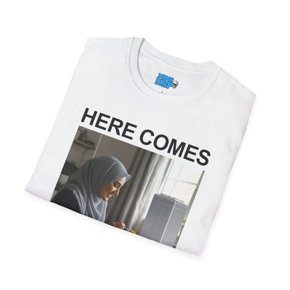 Here comes the airplane